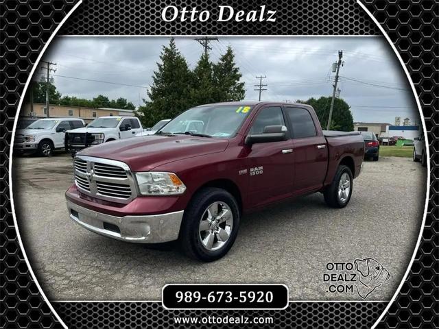 2018 Ram 1500 Big Horn Crew Cab 4x4 5'7" Box for sale in Caro, MI