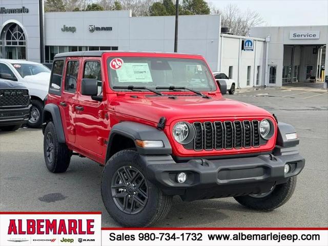 2026 Jeep Wrangler 4-Door Sport S 4x4 for sale in Albemarle, NC