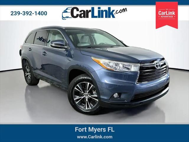 2016 Toyota Highlander XLE V6 for sale in Fort Myers, FL