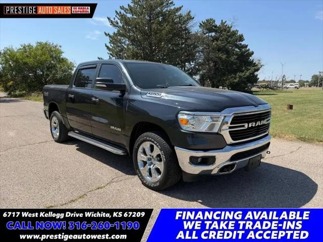 2019 Ram 1500 Big Horn/Lone Star Crew Cab 4x4 5'7" Box for sale in Wichita, KS