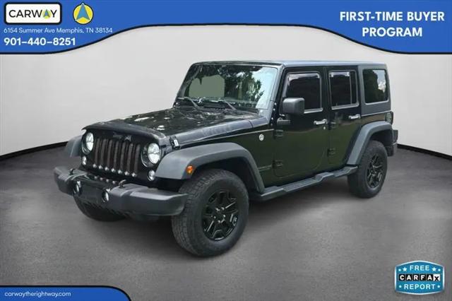 2016 Jeep Wrangler Unlimited Willys Wheeler for sale in Memphis, TN