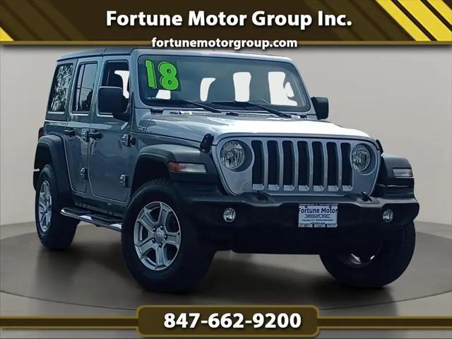 2018 Jeep Wrangler Unlimited Sport S 4x4 for sale in Waukegan, IL