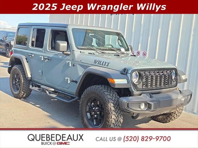 2025 Jeep Wrangler 4-Door Willys 4x4 for sale in Tucson, AZ