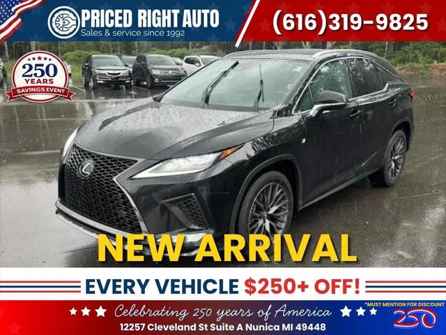 2021 Lexus RX 350 F SPORT Handling for sale in Nunica, MI