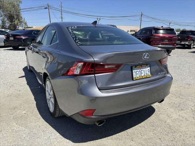 2014 Lexus IS 250 Base 4dr Sedan