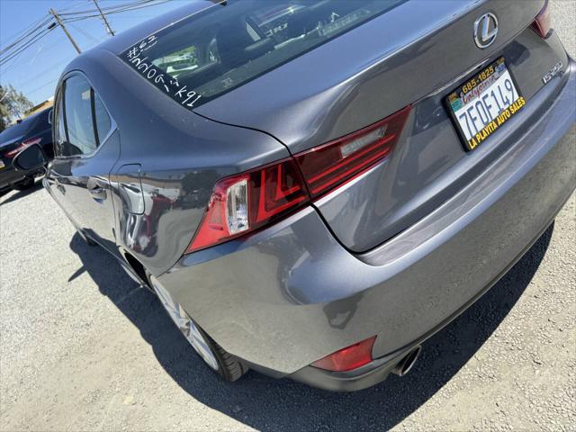 2014 Lexus IS 250 Base 4dr Sedan