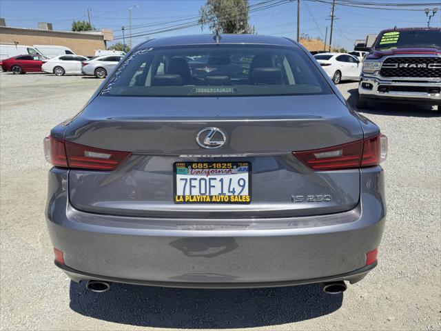 2014 Lexus IS 250 Base 4dr Sedan