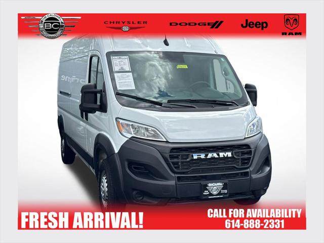2025 Ram ProMaster Cargo Van Tradesman High Roof 159" WB w/Pass Seat for sale near Columbus, OH