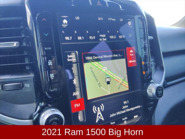 2021 Ram 1500 Big Horn Crew Cab 4x4 5'7" Box