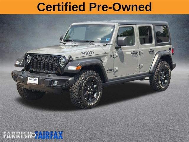 2022 Jeep Wrangler Unlimited Willys 4x4
