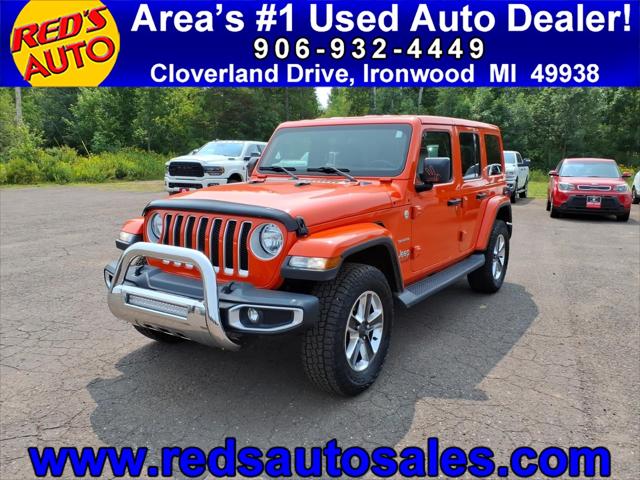 2020 Jeep Wrangler Unlimited Sahara for sale in Ironwood, MI