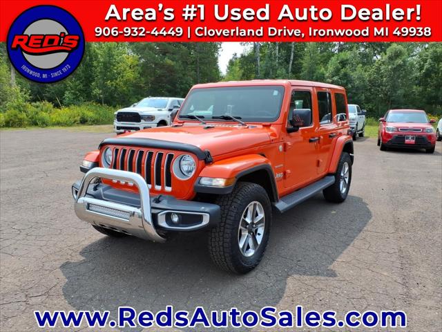 2020 Jeep Wrangler Unlimited Sahara for sale in Ironwood, MI