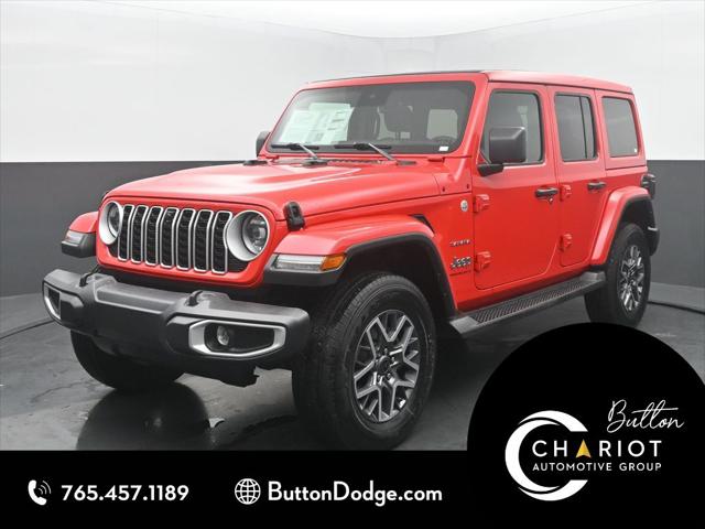 2024 Jeep Wrangler 4-Door Sahara 4x4 for sale in Kokomo, IN