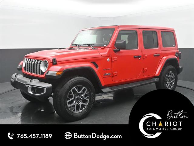 2024 Jeep Wrangler 4-Door Sahara 4x4 for sale in Kokomo, IN