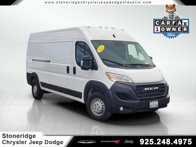 2025 Ram ProMaster 2500 Cargo Van Tradesman High Roof 159 WB w/Pass Seat for sale in Pleasanton, CA