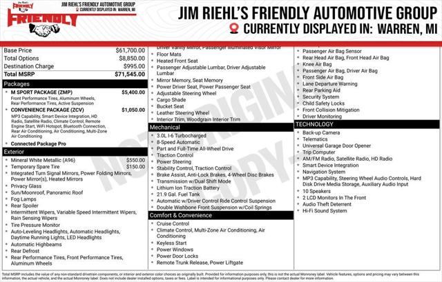 2021 BMW X5 xDrive40i for sale in Warren, MI