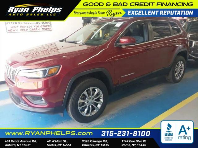 2021 Jeep Cherokee Latitude Lux 4x4 for sale in Rome, NY