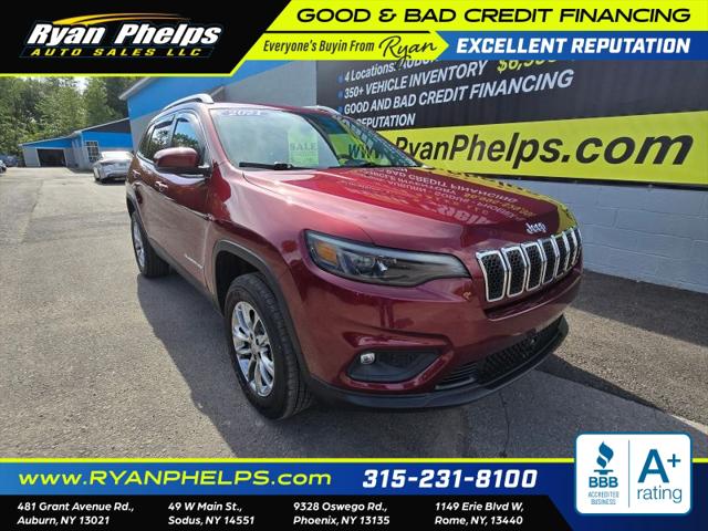 2021 Jeep Cherokee Latitude Lux 4x4 for sale in Rome, NY