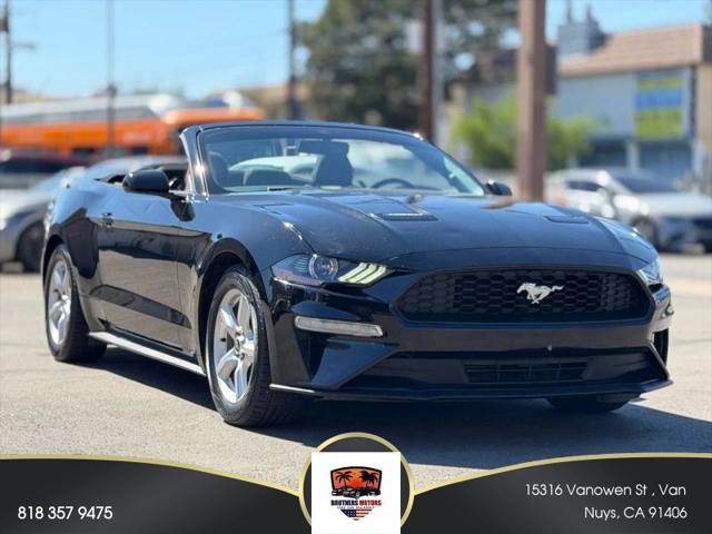 2018 Ford Mustang EcoBoost for sale in Van Nuys, CA