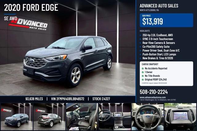 2020 Ford Edge SE for sale in North Attleboro, MA