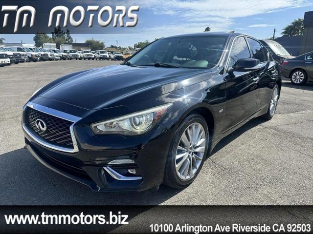 2018 INFINITI Q50 2.0t LUXE for sale in Riverside, CA
