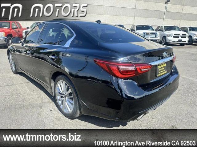 2018 INFINITI Q50 2.0t LUXE
