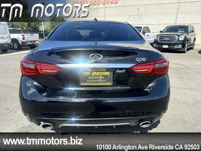 2018 INFINITI Q50 2.0t LUXE