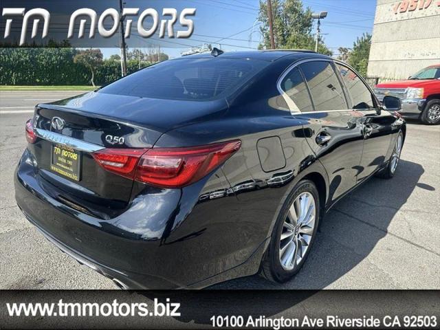 2018 INFINITI Q50 2.0t LUXE