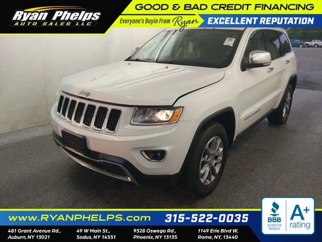 2016 Jeep Grand Cherokee Limited for sale in Auburn, NY