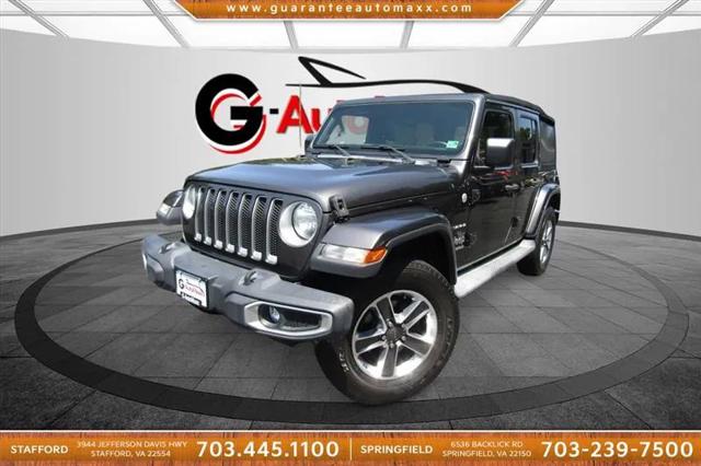 2018 Jeep Wrangler Unlimited Sahara 4x4 for sale in Stafford, VA