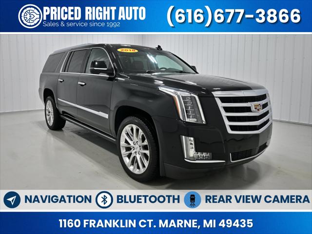 2018 Cadillac Escalade ESV Premium Luxury for sale in Marne, MI