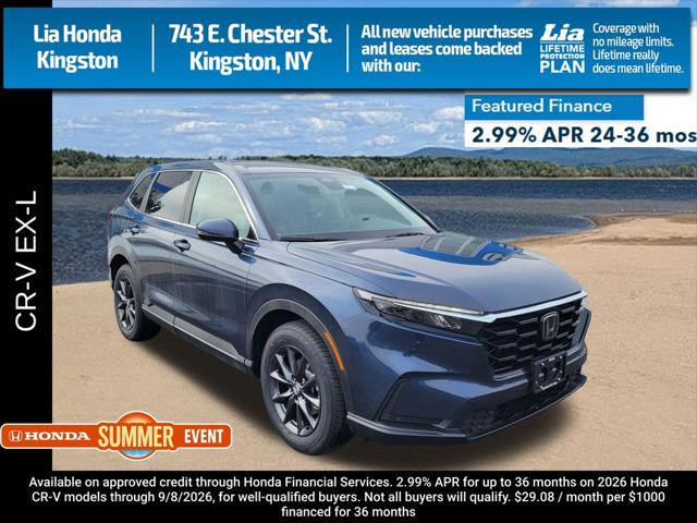 2026 Honda CR-V EX-L AWD for sale in Kingston, NY