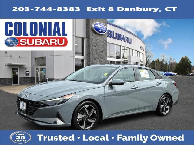 2021 Hyundai Elantra Hybrid Limited for sale in Danbury, CT