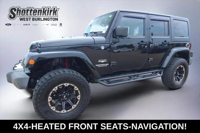 2013 Jeep Wrangler Unlimited Sahara for sale in West Burlington, IA
