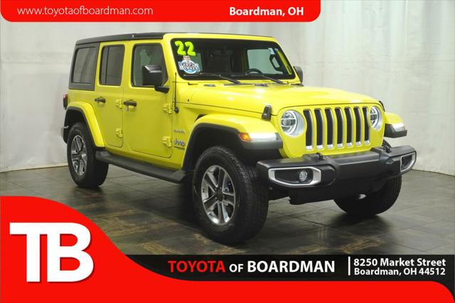 2022 Jeep Wrangler Unlimited Sahara 4x4 for sale in Boardman , OH