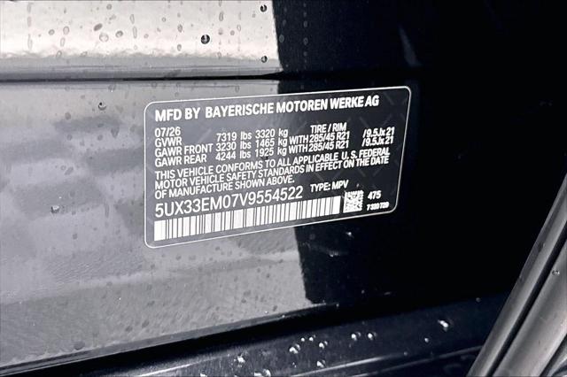 2027 BMW X7 M60i