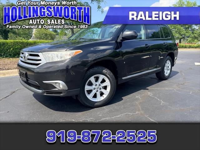 2012 Toyota Highlander 4WD 4dr V6 (Natl) for sale in Raleigh, NC