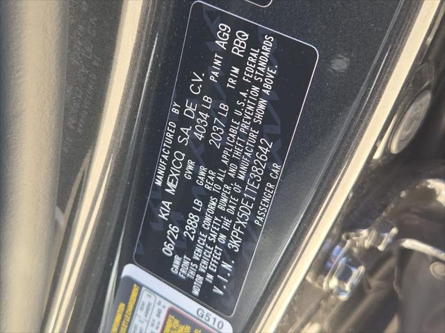 2026 Kia K4 EX