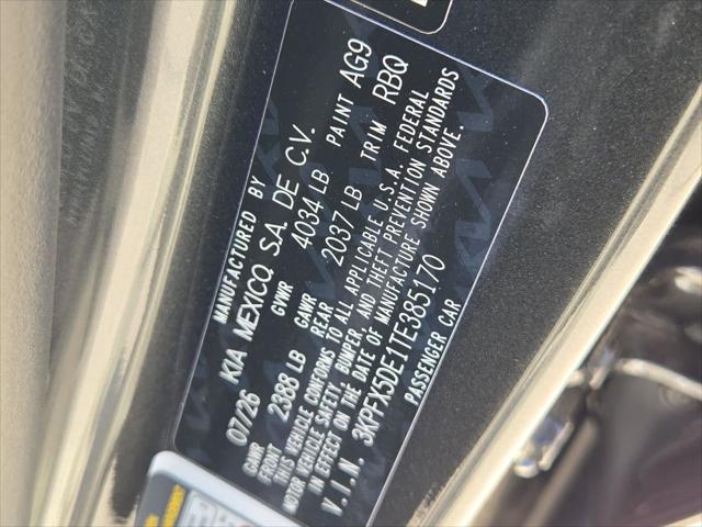 2026 Kia K4 EX