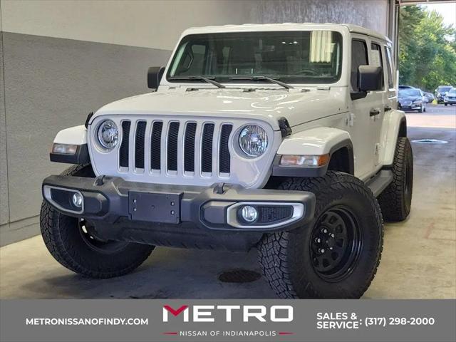 2022 Jeep Wrangler Unlimited Sahara for sale in Indianapolis, IN