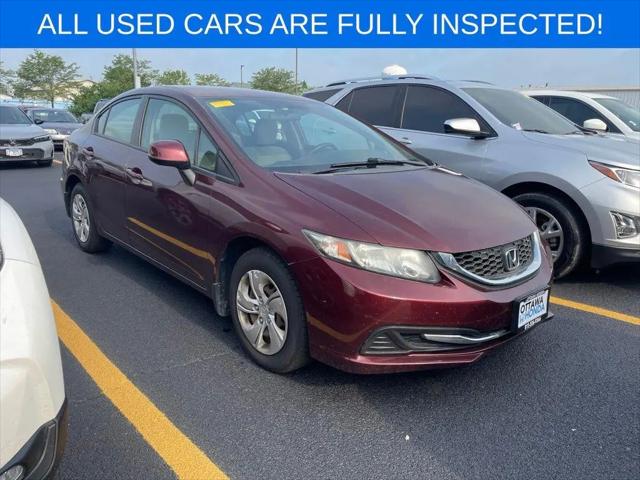 2013 Honda Civic LX for sale in Ottawa, IL