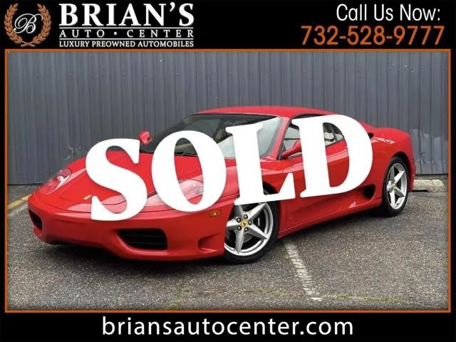 2002 Ferrari 360 Modena Berlinetta for sale in Manasquan, NJ