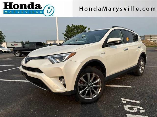 2016 Toyota RAV4 Hybrid Limited for sale in Marysville, OH