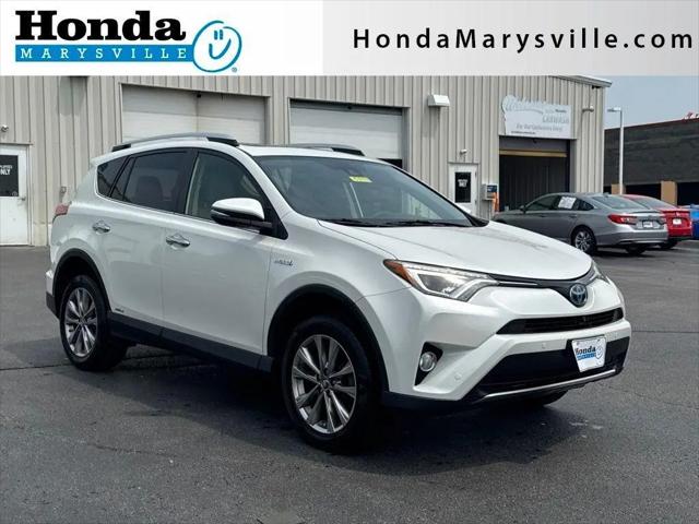 2016 Toyota RAV4 Hybrid Limited for sale near Marysville, OH