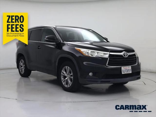 2015 Toyota Highlander XLE V6 for sale in Inglewood, CA