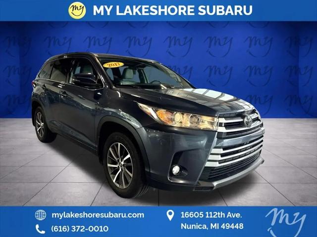 2017 Toyota Highlander XLE for sale in Nunica, MI
