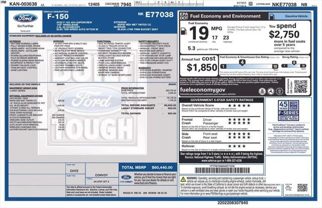 2022 Ford F-150 LARIAT for sale in Pensacola, FL