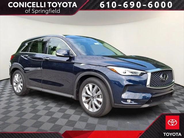 2021 INFINITI QX50 LUXE AWD for sale in Springfield, PA