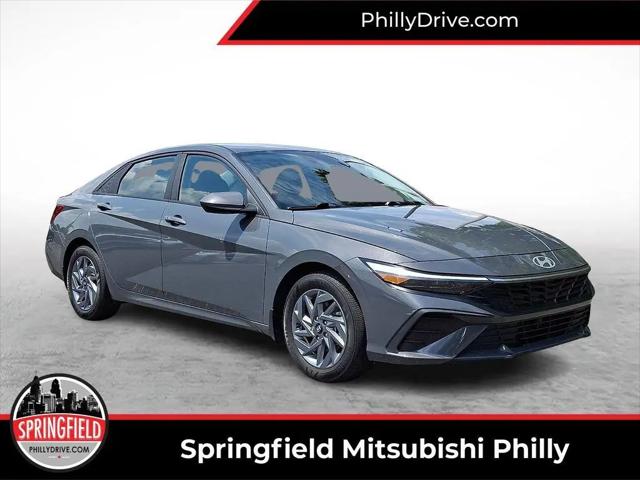 2024 Hyundai Elantra Hybrid Blue for sale in Springfield, PA