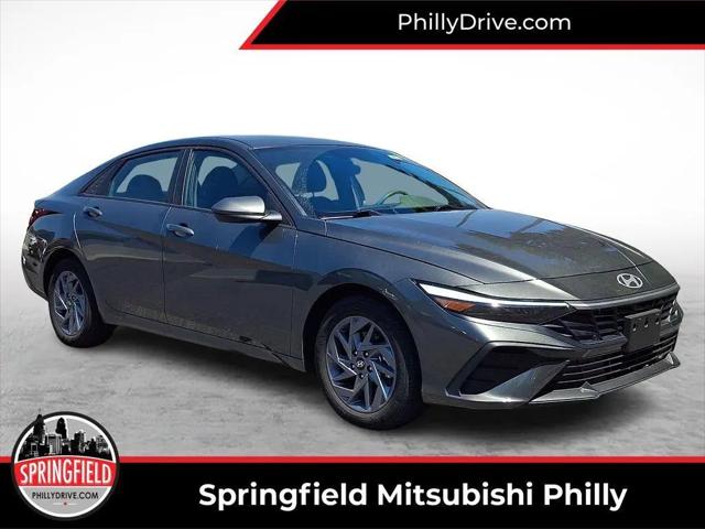 2024 Hyundai Elantra Hybrid Blue for sale in Springfield, PA